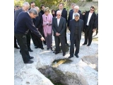 President Jimmy Carter visits Nazareth Village