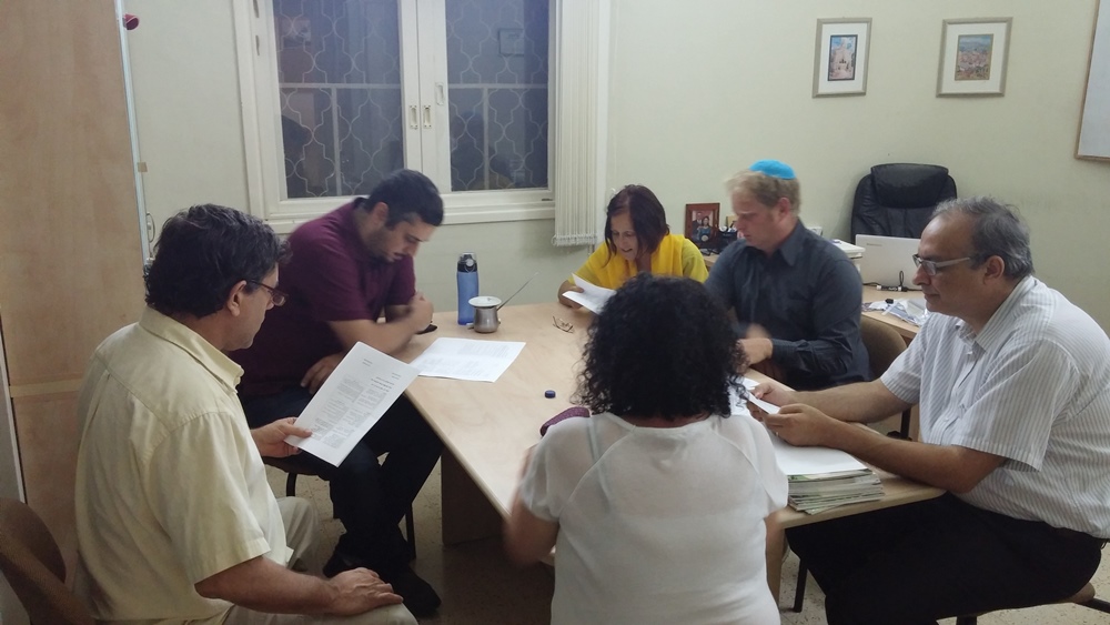 Come and see evangelical arab meet reform jews in nazareth